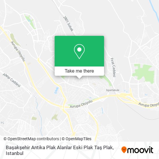 Başakşehir Antika Plak Alanlar Eski Plak Taş Plak map