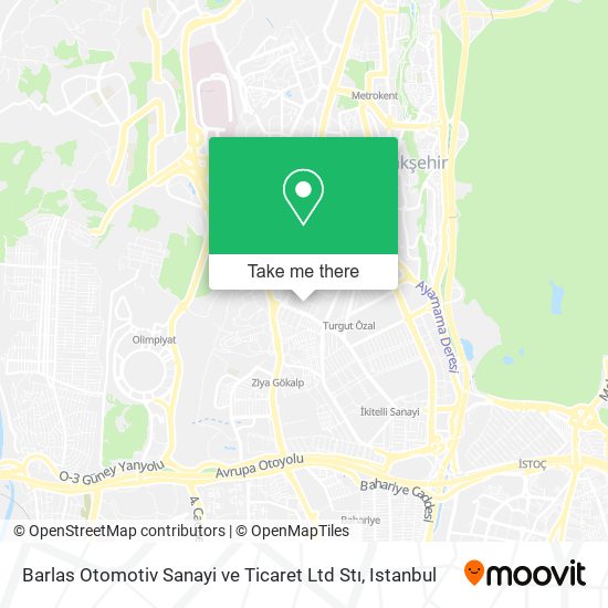Barlas Otomotiv Sanayi ve Ticaret Ltd Stı map