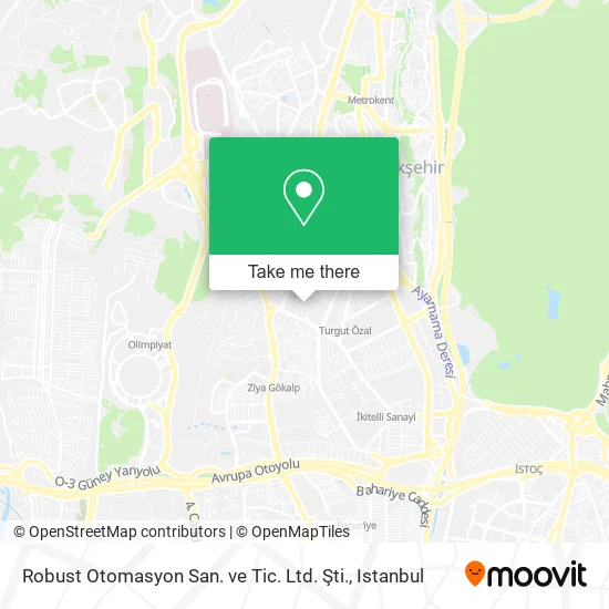 Robust Otomasyon San. ve Tic. Ltd. Şti. map