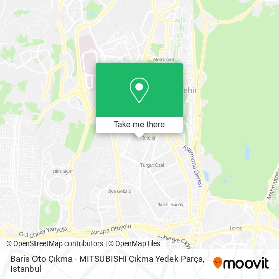Baris Oto Çıkma - MITSUBISHI Çıkma Yedek Parça map