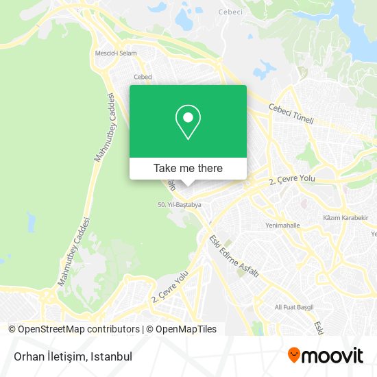 Orhan İletişim map