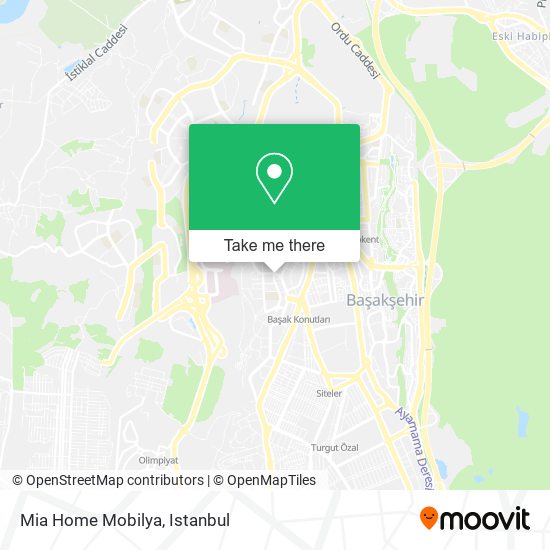 Mia Home Mobilya map