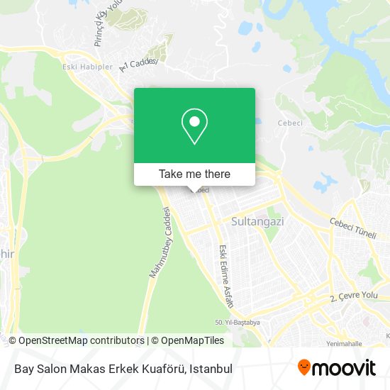 Bay Salon Makas Erkek Kuaförü map