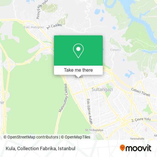 Kula, Collection Fabrika map