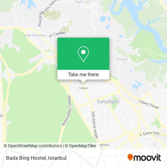 Bada Bing Hostel map