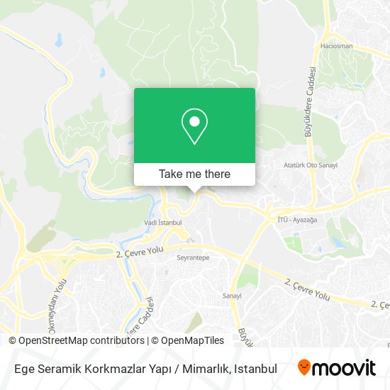 Ege Seramik Korkmazlar Yapı / Mimarlık map