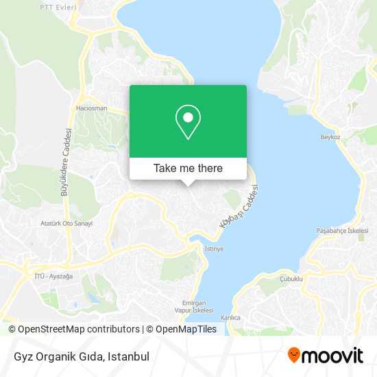 Gyz Organik Gıda map