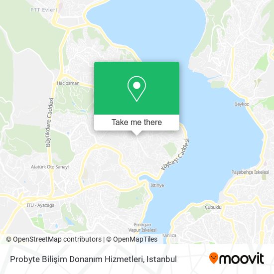 Probyte Bilişim Donanım Hizmetleri map