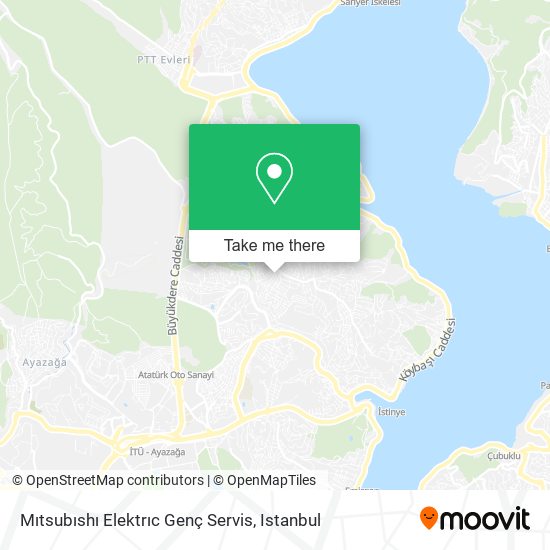 Mıtsubıshı Elektrıc Genç Servis map