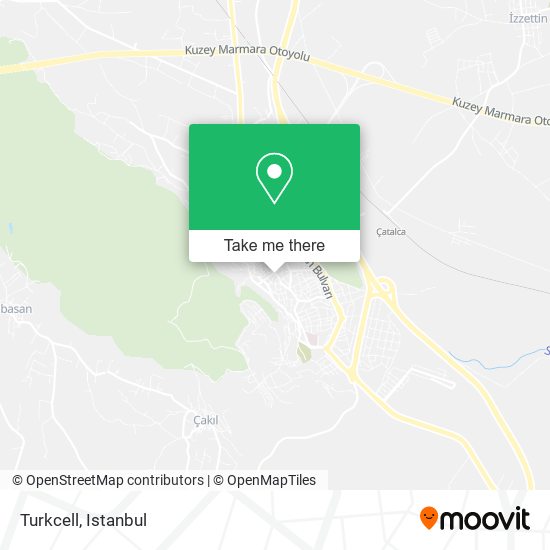 Turkcell map