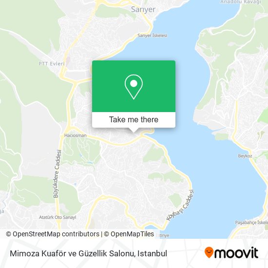 Mimoza Kuaför ve Güzellik Salonu map