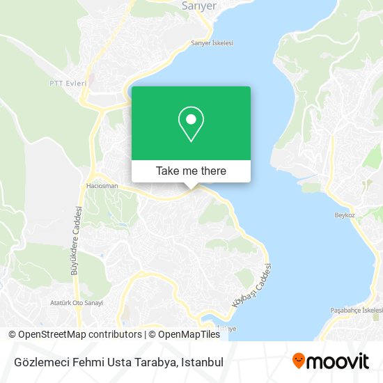 Gözlemeci Fehmi Usta Tarabya map
