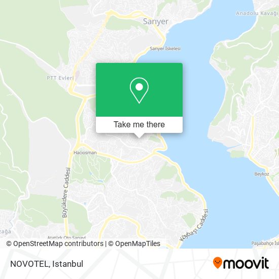 NOVOTEL map