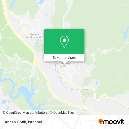 Ahsen Optik map