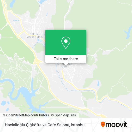 Hacialioğlu Çiğköfte ve Cafe Salonu map