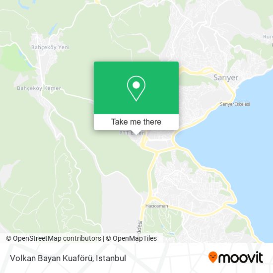 Volkan Bayan Kuaförü map