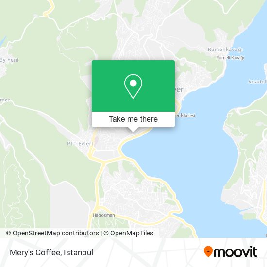 Mery's Coffee map