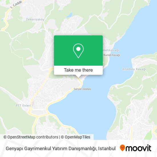 Genyapı Gayrimenkul Yatırım Danışmanlığı map