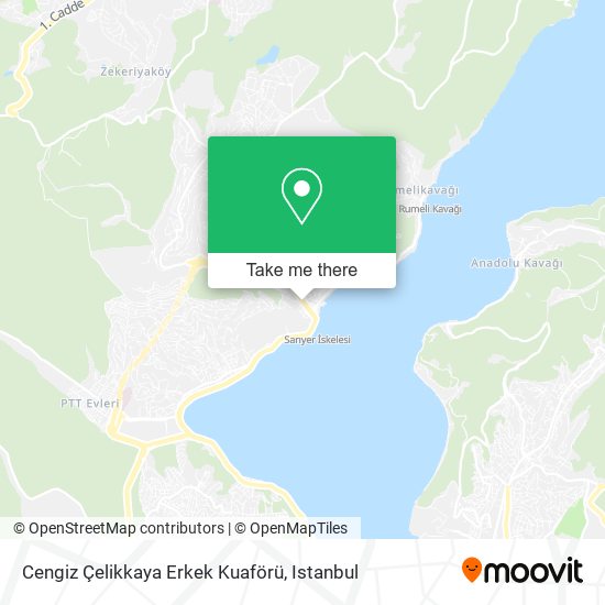 Cengiz Çelikkaya Erkek Kuaförü map