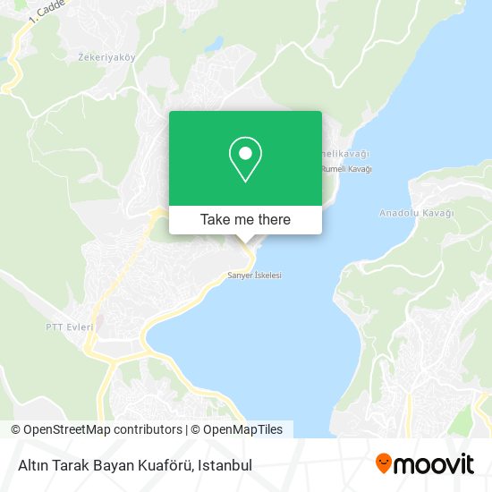 Altın Tarak Bayan Kuaförü map