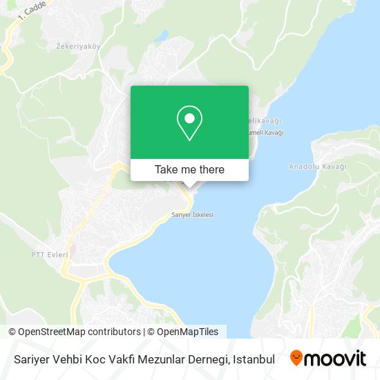 Sariyer Vehbi Koc Vakfi Mezunlar Dernegi map