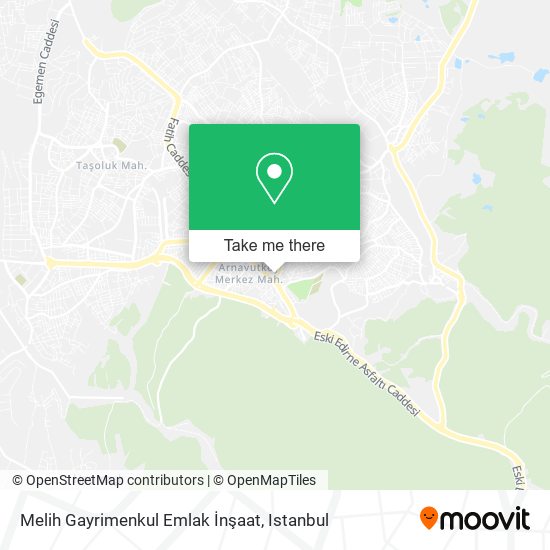 Melih Gayrimenkul Emlak İnşaat map