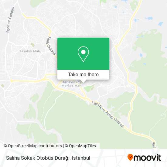 Saliha Sokak Otobüs Durağı map