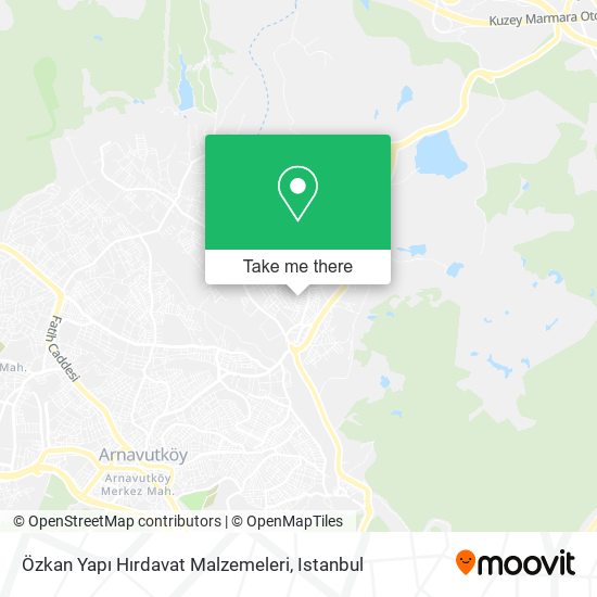 Özkan Yapı Hırdavat Malzemeleri map