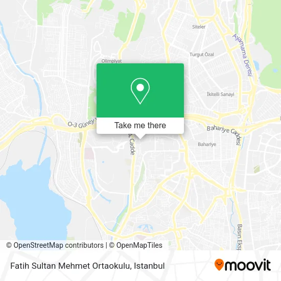 Fatih Sultan Mehmet Ortaokulu map