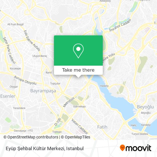 Eyüp Şehbal Kültür Merkezi map