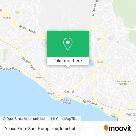 Yunus Emre Spor Kompleksi map