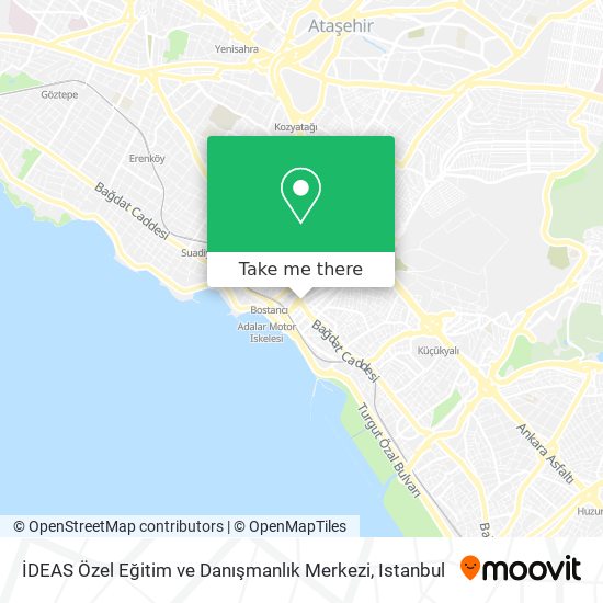 İDEAS Özel Eğitim ve Danışmanlık Merkezi map