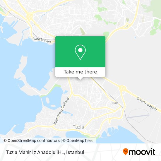 Tuzla Mahir İz Anadolu İHL map
