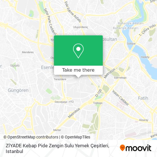 ZİYADE Kebap Pide Zengin Sulu Yemek Çeşitleri map
