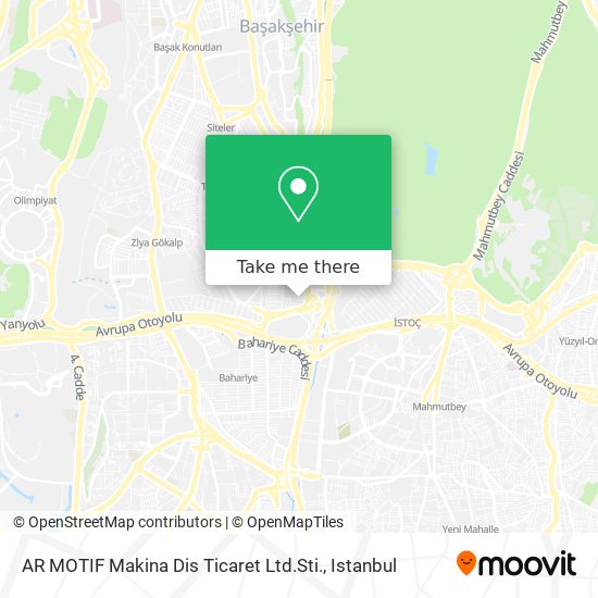 AR MOTIF Makina Dis Ticaret Ltd.Sti. map