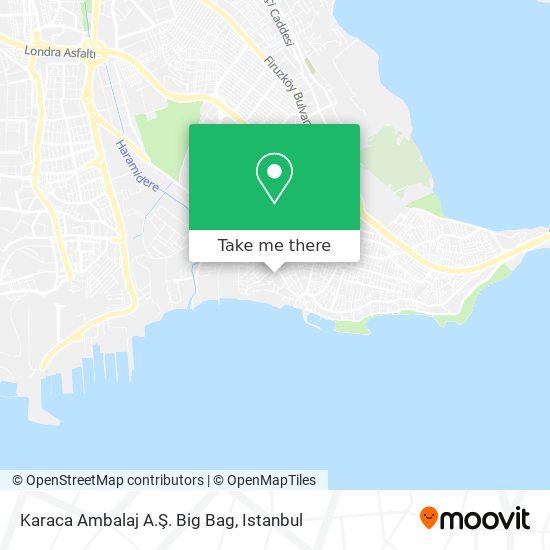 Karaca Ambalaj A.Ş. Big Bag map