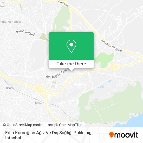 Edip Karaoğlan Ağız Ve Dış Sağlığı Poliklinigi map