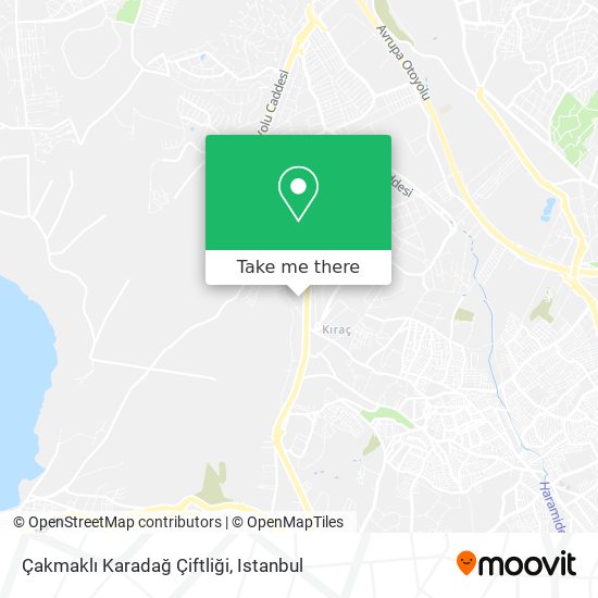 Çakmaklı Karadağ Çiftliği map