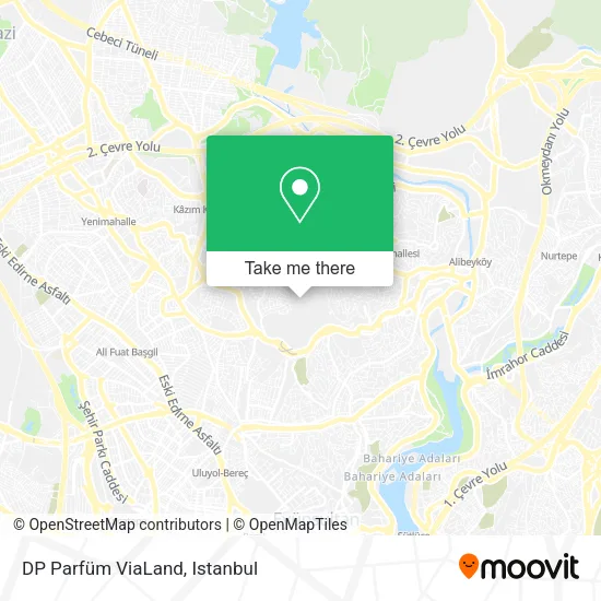 DP Parfüm ViaLand map