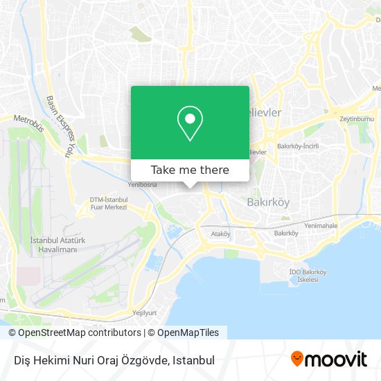 Diş Hekimi Nuri Oraj Özgövde map