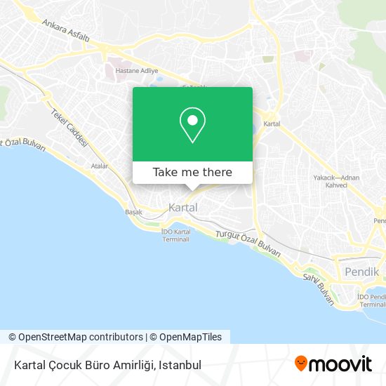 Kartal Çocuk Büro Amirliği map