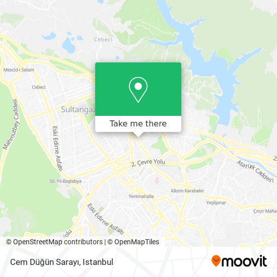 Cem Düğün Sarayı map