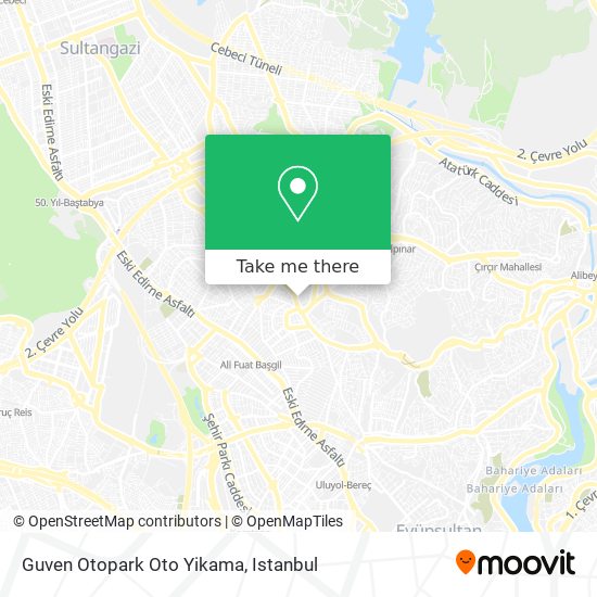 Guven Otopark Oto Yikama map