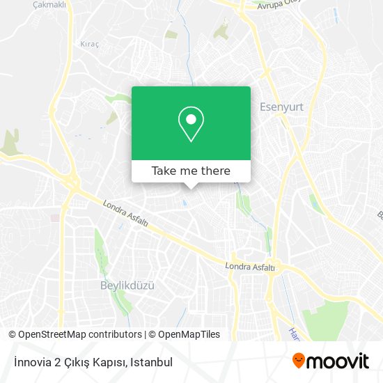 İnnovia 2 Çıkış Kapısı map