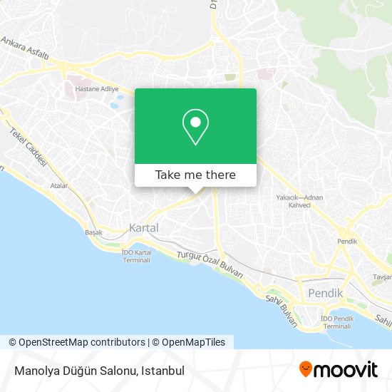 Manolya Düğün Salonu map