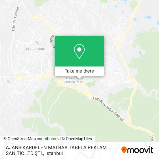 AJANS KARDELEN MATBAA TABELA REKLAM SAN.TİC.LTD.ŞTİ. map