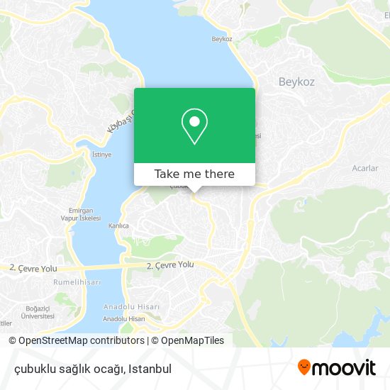 çubuklu sağlık ocağı map