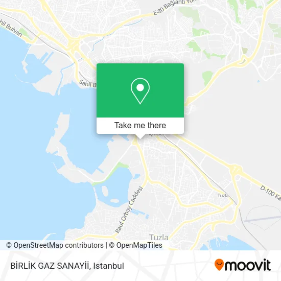 BİRLİK GAZ SANAYİİ map