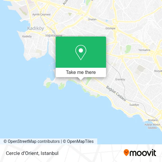 Cercle d’Orient map