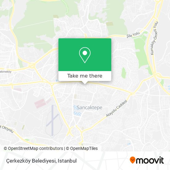Çerkezköy Belediyesi map